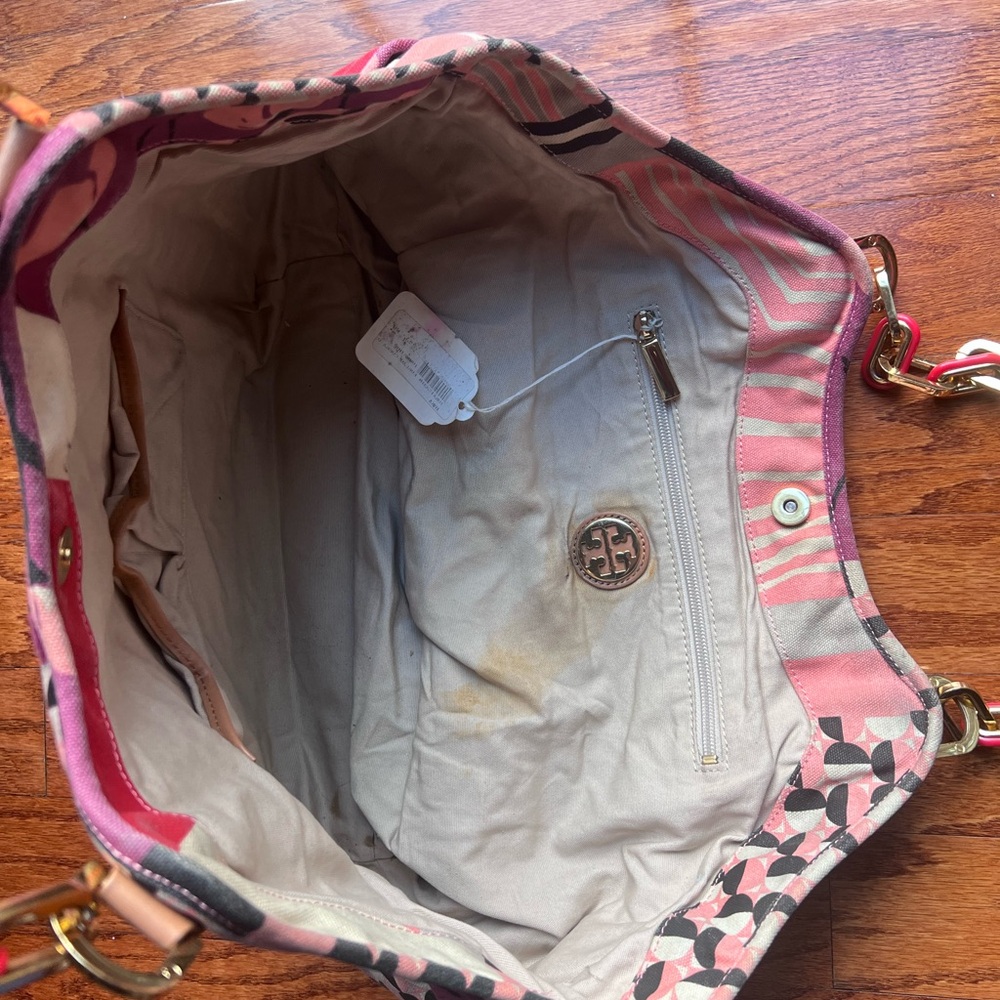 Tory Burch Multicolor Patchwork Tote - image 3